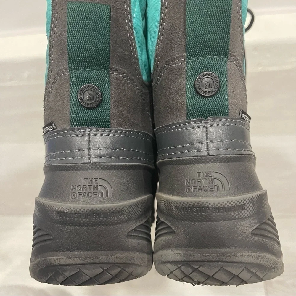 The North Face Youth Thermaball Shellista Boot Winter Night Teal Size 12 Girls